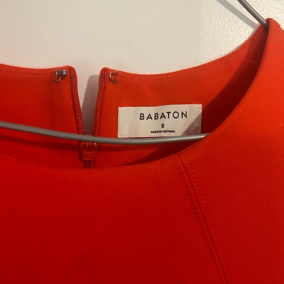 Babton Red Sculpt Dress - Picture 3 of 3